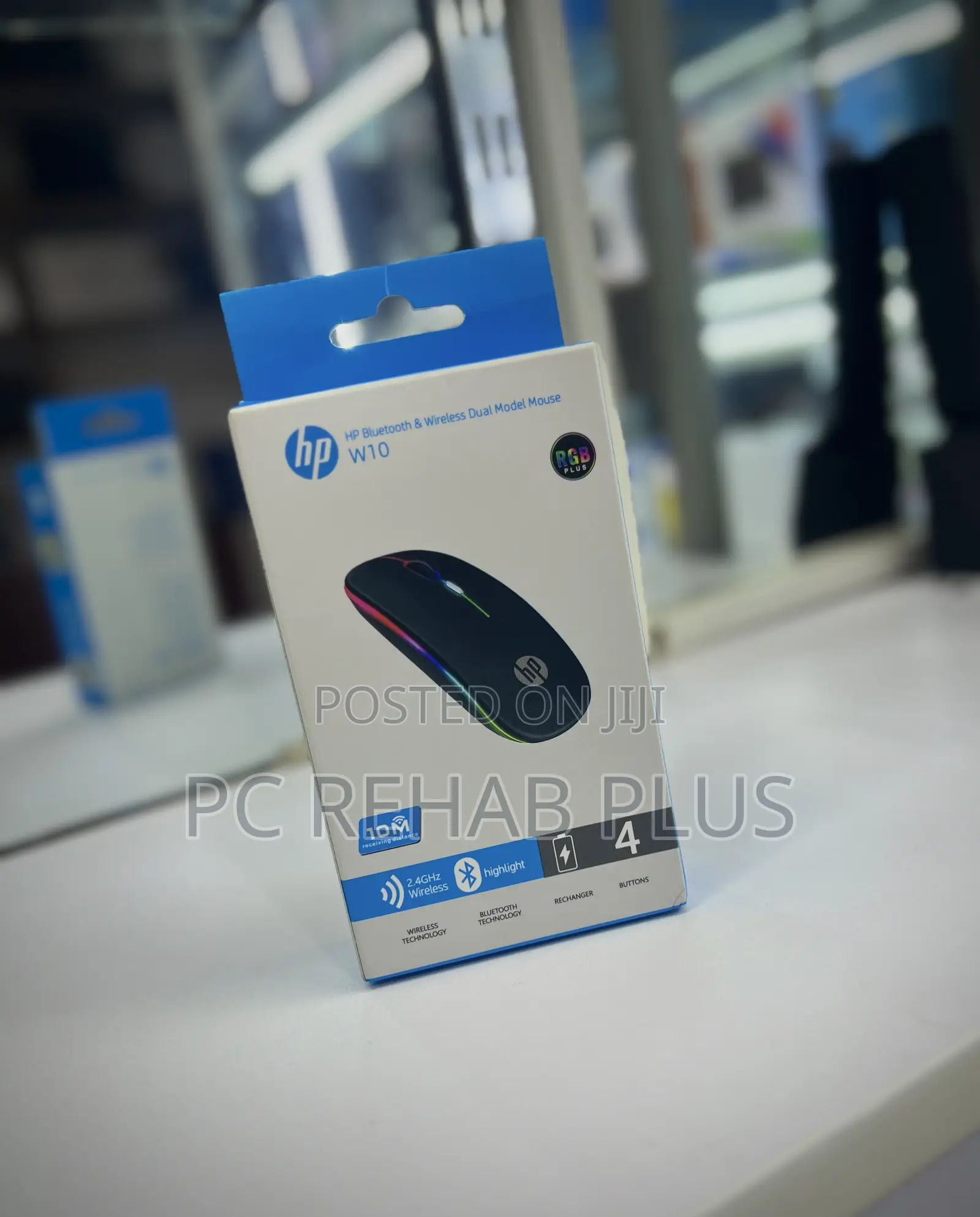 Hp W10 Wireless Rechargeable Mouse
