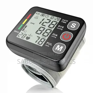 Digital Wrist Blood Pressure Monitor – Accurate Easy Health Tracking
