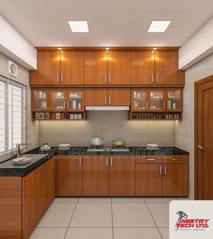 Modern Kitchen Shelves
