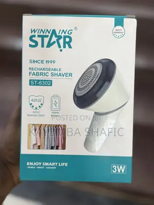 Winning Star Rechargeable Fabric Shaver Lint Remover (Brand New)