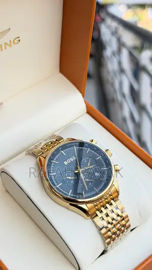 Stainless Steel Boss Gregor Chronograph Watch