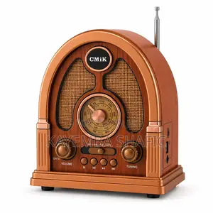 Cmik Mk-625bt Retro Portable Bluetooth Speaker Radio