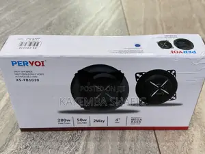Pervoi Xs-Fb1030 4" 2-Way Car Coaxial Speakers (280w Peak) - Brand New