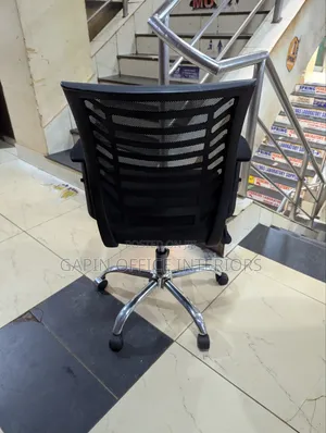 Mesh Back Office Chair With Adjustable Armrests