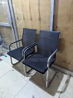 Non Movable Mesh Back Office // Visitors Chairs, Price for Each Piece