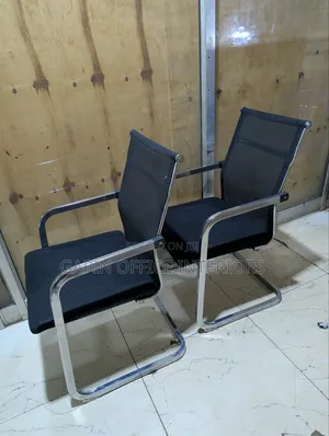 Non Movable Mesh Back Office // Visitors Chairs, Price for Each Piece