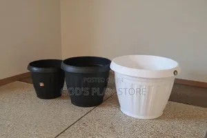 Patio Outdoor Plastic Flower Pots Plastic Flower Pots