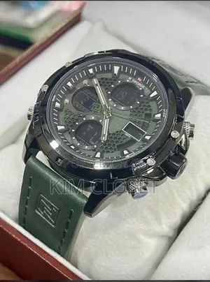 Dark Green With Black Head