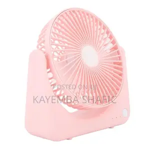 Longda Mini Desk Fan (Model Ld8337) - Pastel Gradient