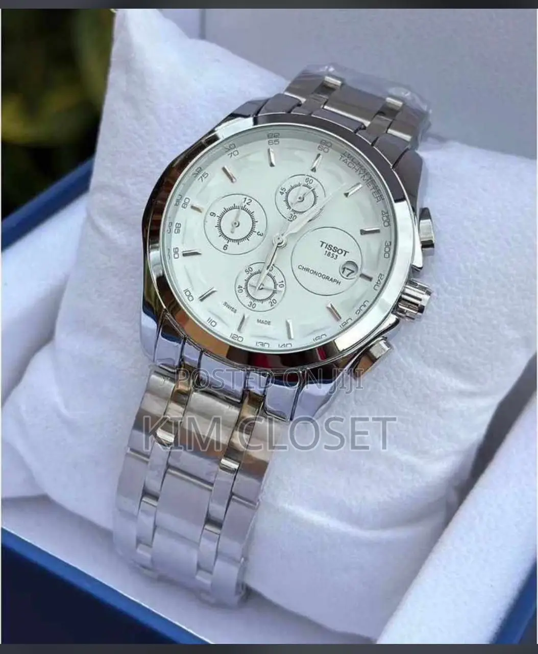 Gray Silver Watch