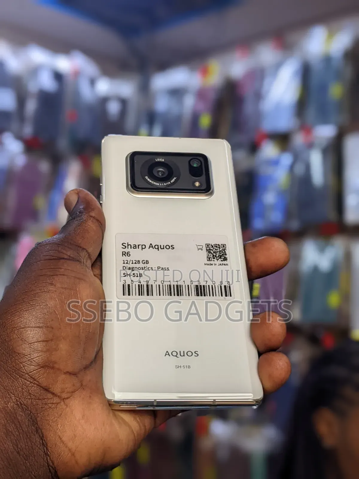 Sharp Aquos R6 128 GB White