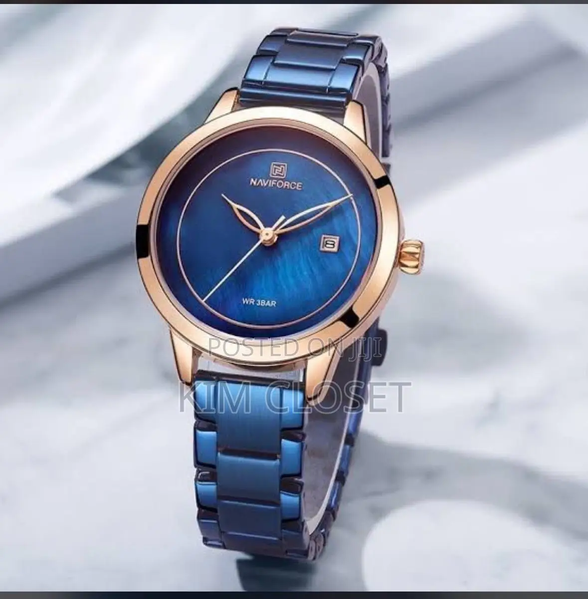 Bronze and Blue
