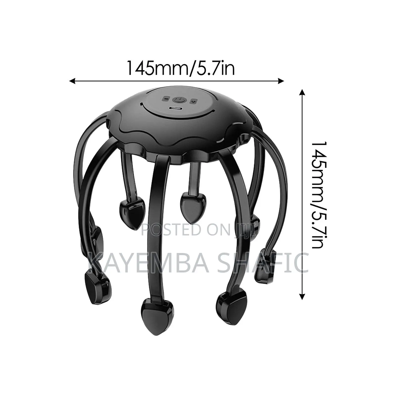 Electric Octopus Scalp Massager - Hands-Free Stress Relief