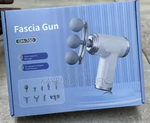 Portable Deep Tissue Massage Gun Dh-760 - 6 Speeds, 9 Heads