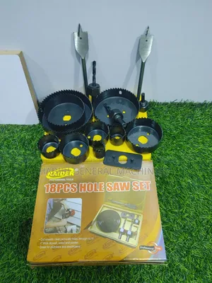 18 Pieces Hole Saw Sets Raider