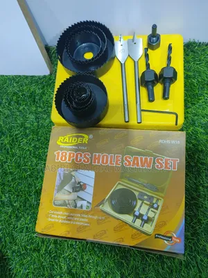 18 Pieces Hole Saw Sets Raider