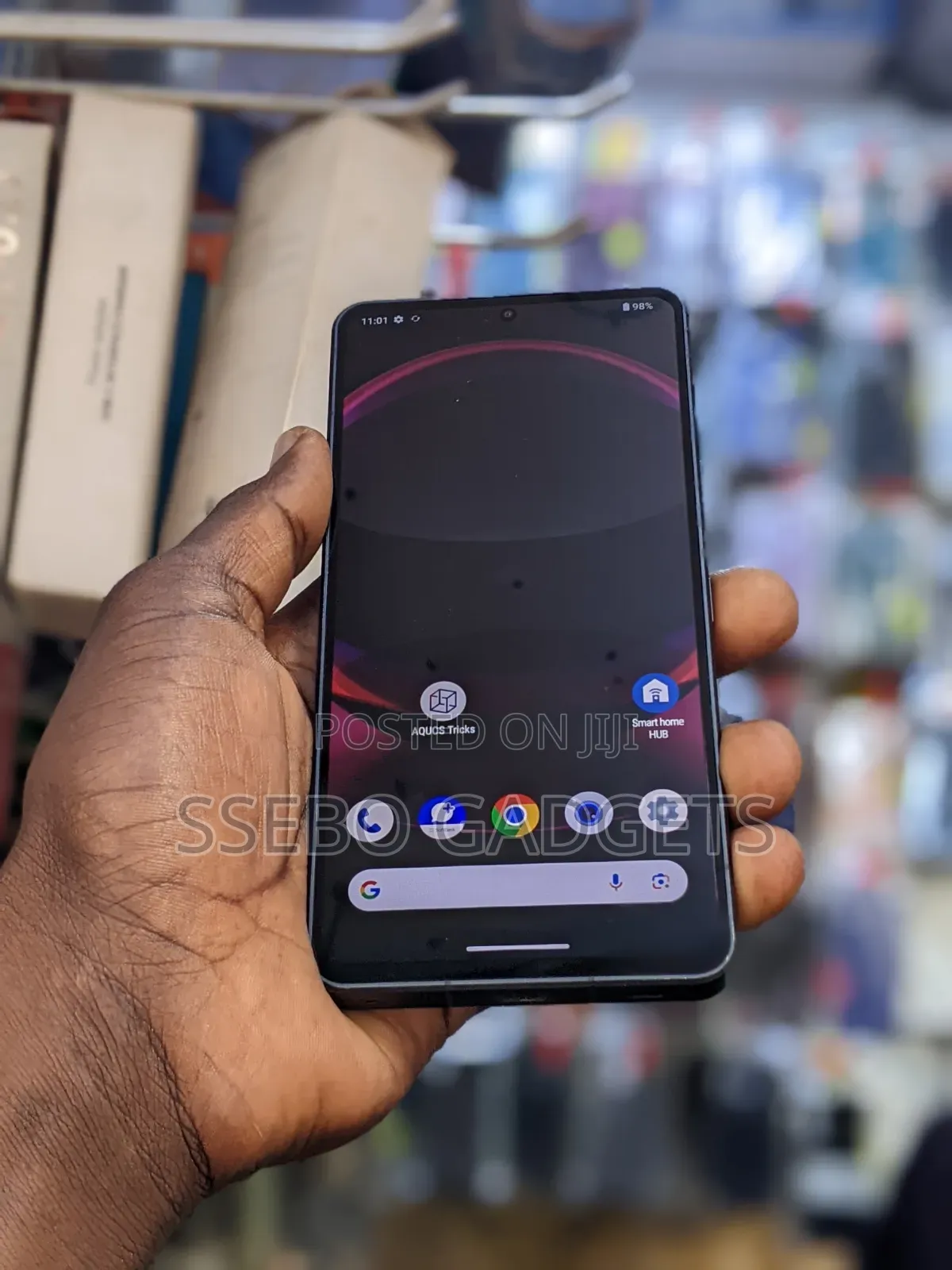 Sharp Aquos R8s pro 256 GB Black