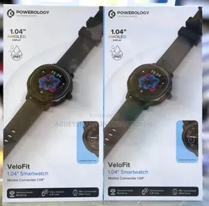 Smart Watch Powerology Velofit 1.04" Amoled Display Smartwatch
