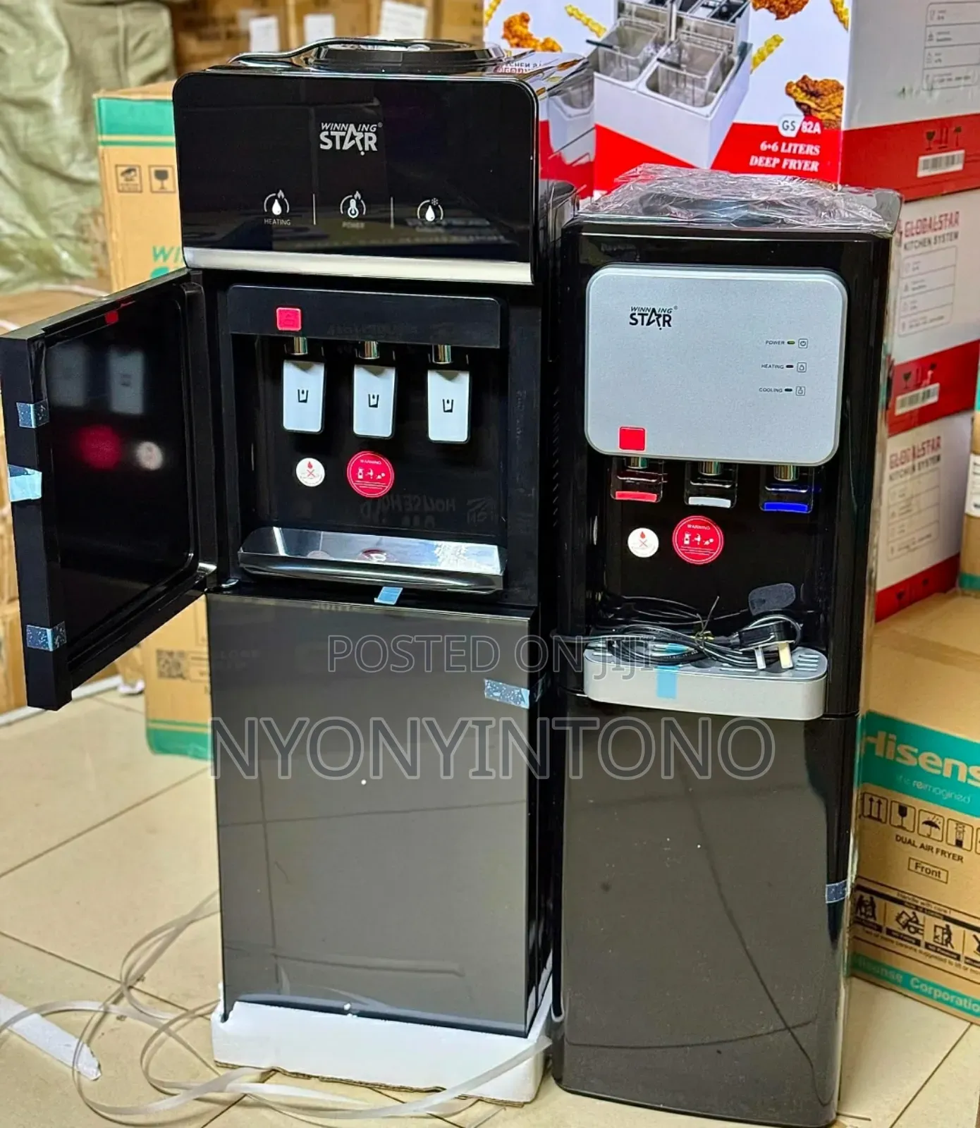 Winning Star Water Dispenser With Cooling Fridge