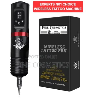 Rechargeable Cordless Tattoo Machine Wireless Microblading Makeup Gun