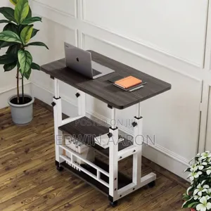 Double Pole Adjustable Laptop Table