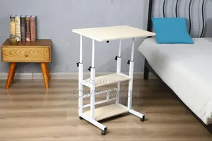 Double Pole Adjustable Laptop Table