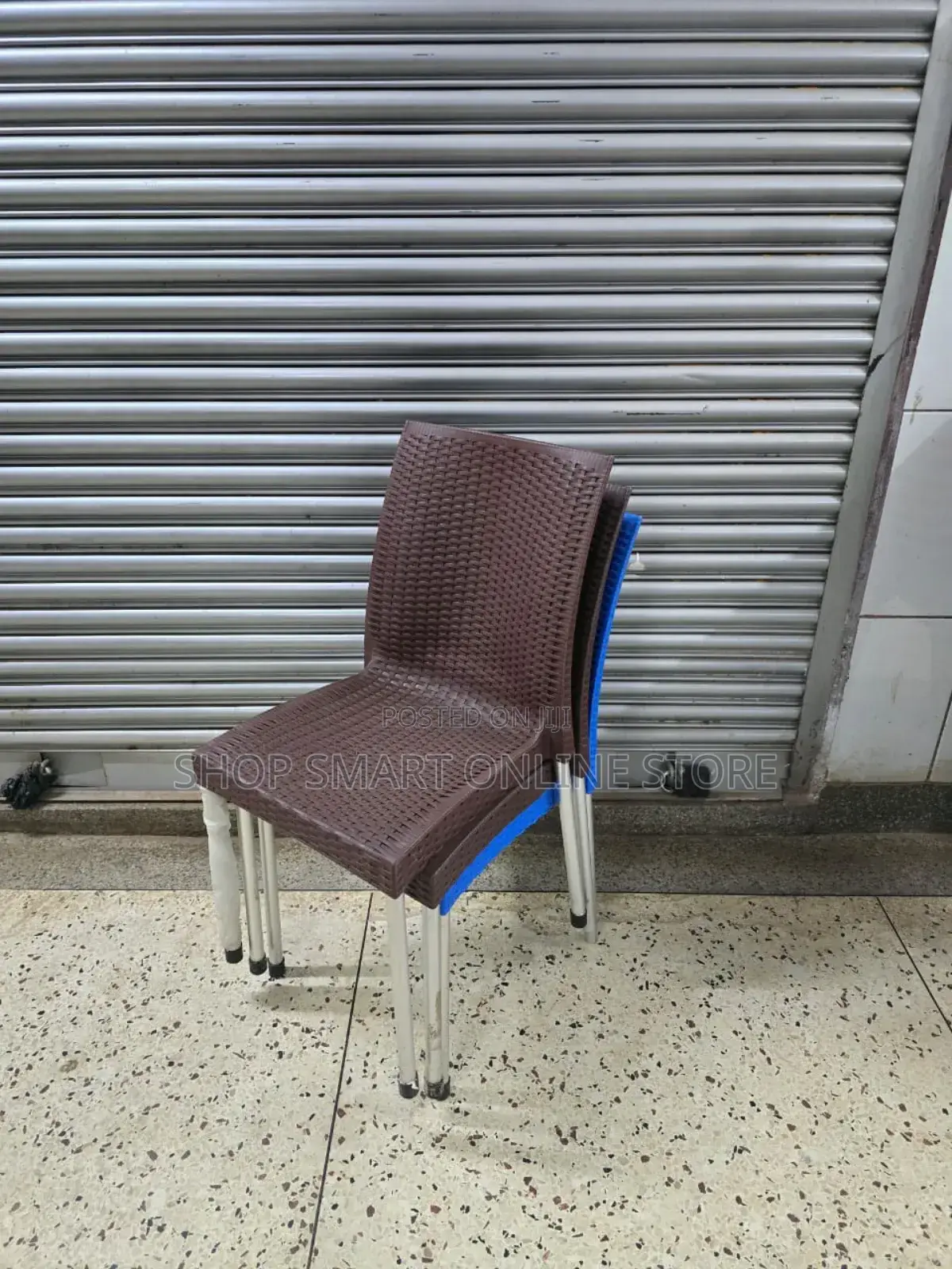 Matted Armless Plastic Chairs Plastic Chairs Bars Garden Hotels Lounge