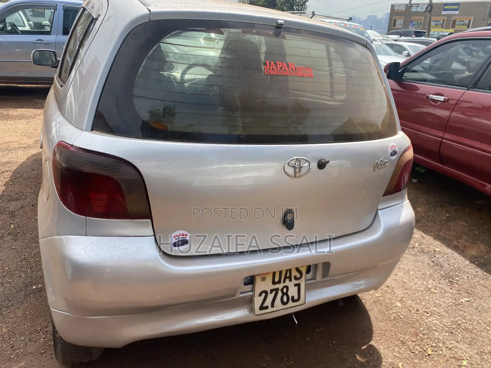 Toyota Vitz 2007 Silver