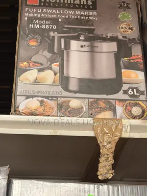 Hoffmans Fufu Swallow Maker Ugali Posho Kalo Automatic Cooker 6l 1000w
