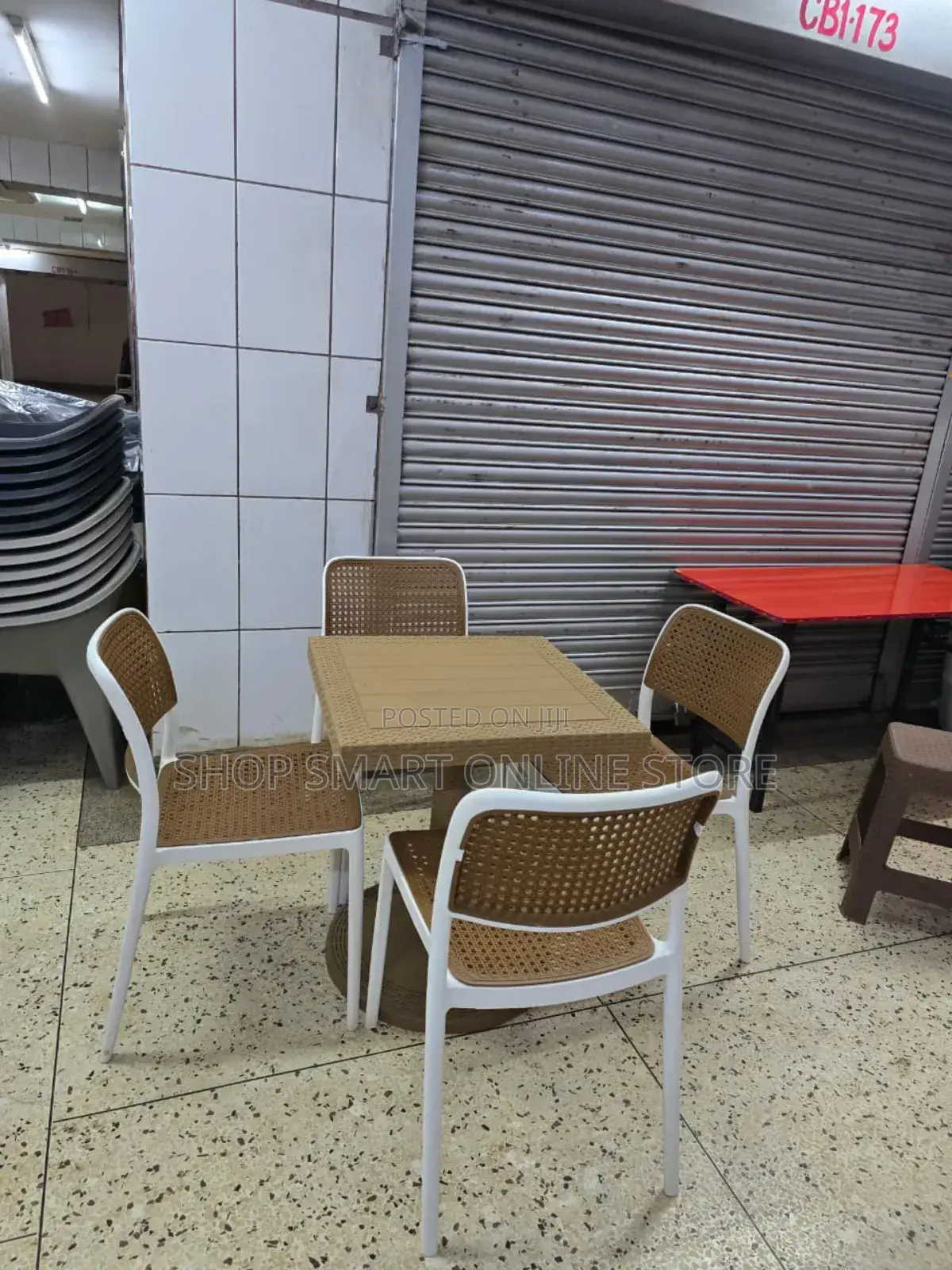 Plastic Chairs and Table Plastic Chairs and Table