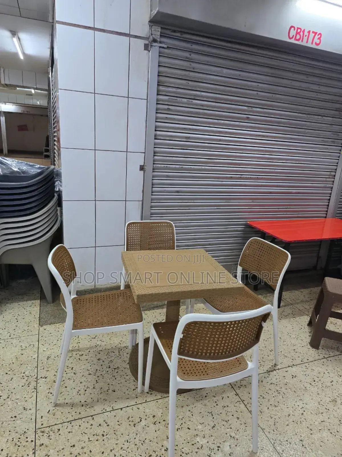 Plastic Chairs and Table Plastic Chairs and Table