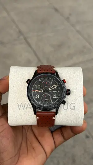 Timekey Spotted Leather Watch