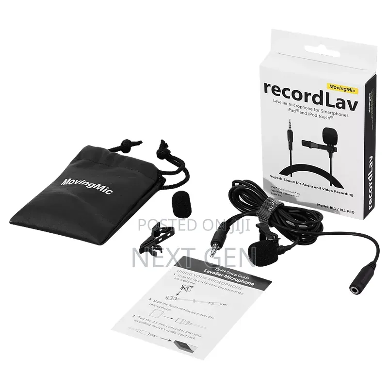 Moving Mic Record Lav