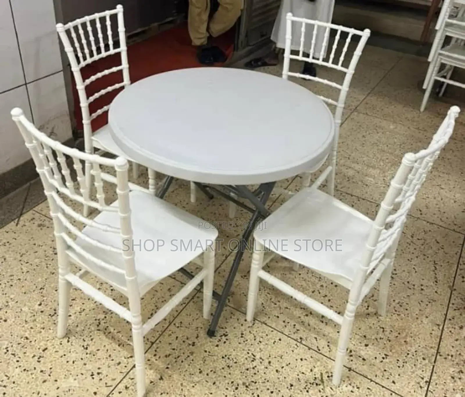 Cocktail Dining Plastic Table and Chairs