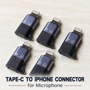 Usb-C Female to Lightning Male Adapter.