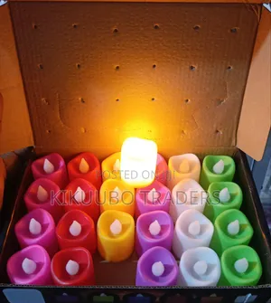 Decor Battery Operated Flameless Warm White Lighting Led Candle