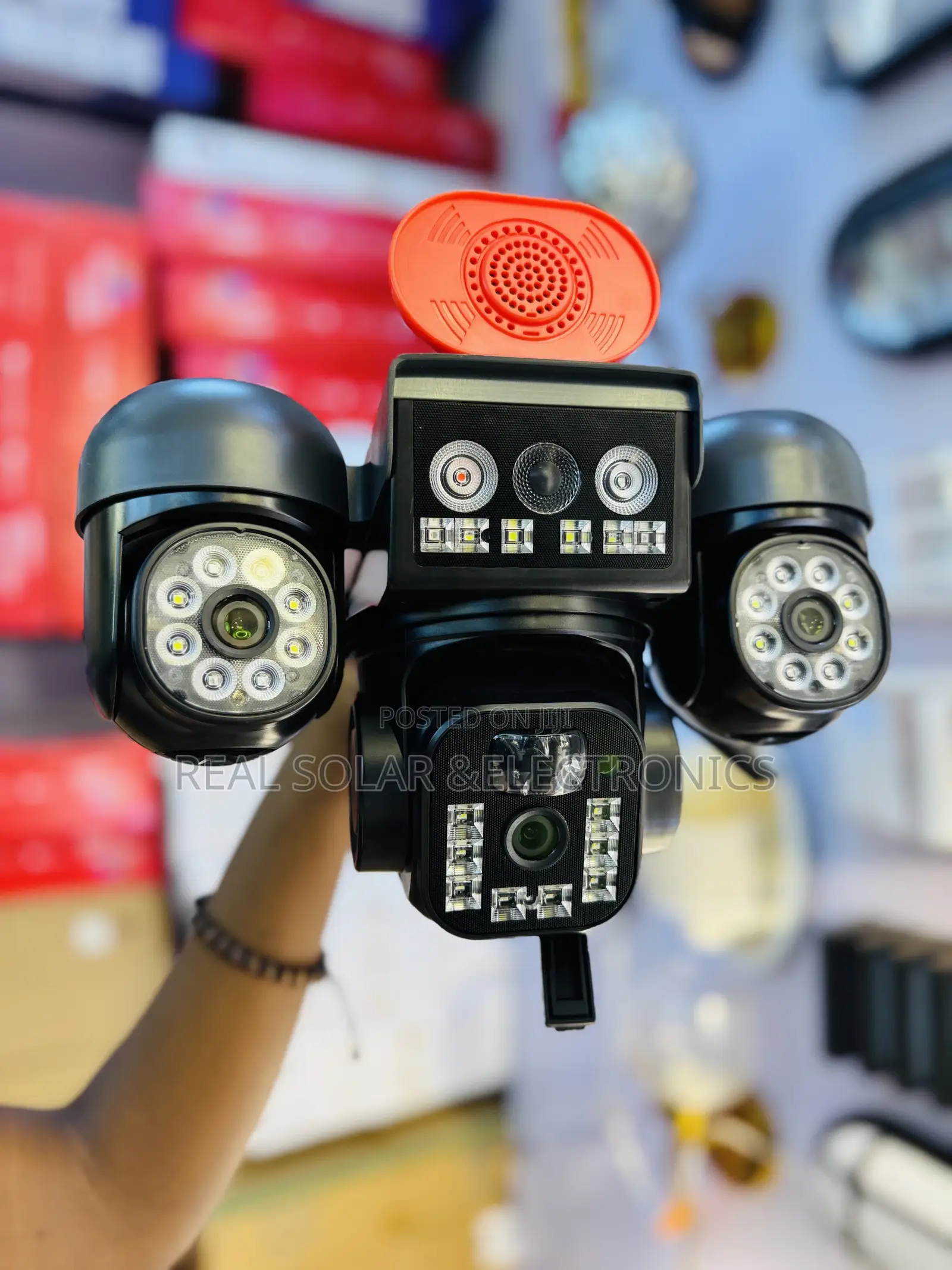 3 Lens Solar Camera