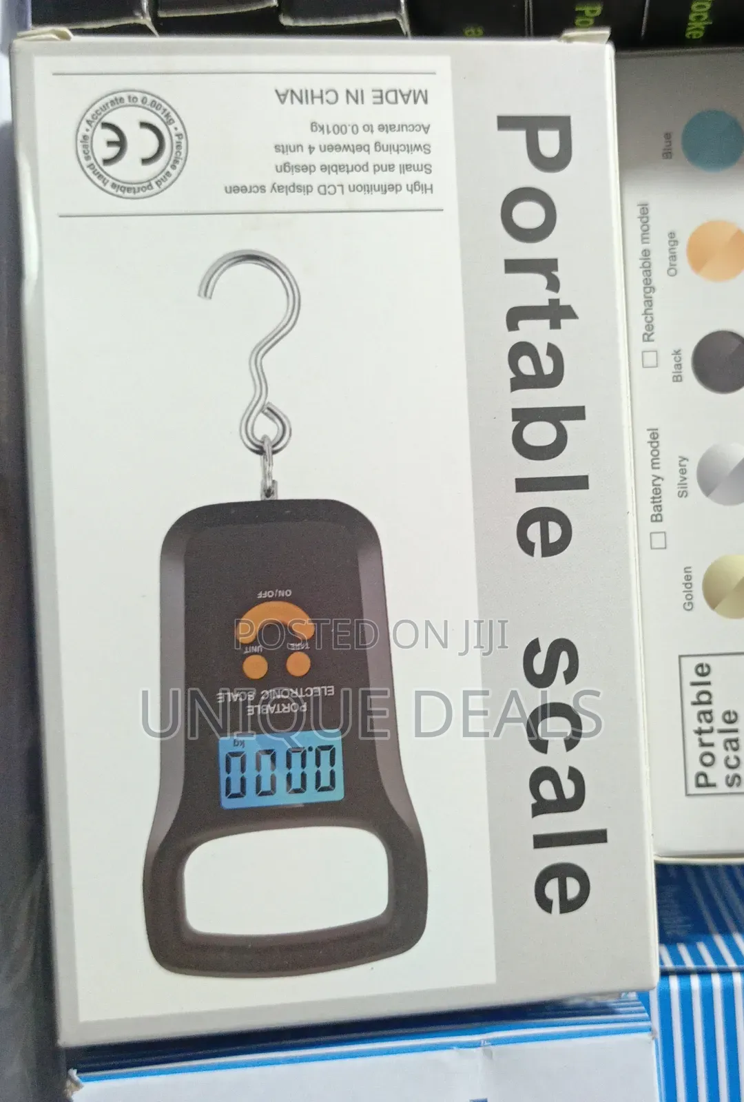 50kg Capacity Portable Digital Hanging Scale