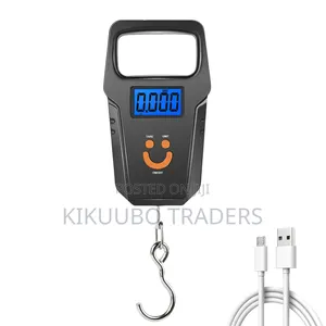 Digital Scale With Hook, 110 Lb/50 Kg Luggage Scale