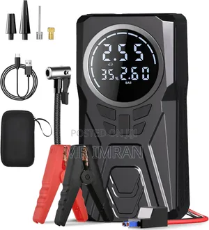 Computer Inflatable Portable Tire Inflator Air Compressor.