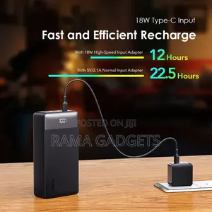 Oraimo Powerbox 400 Vision 40000mah 22.5w Power Bank.