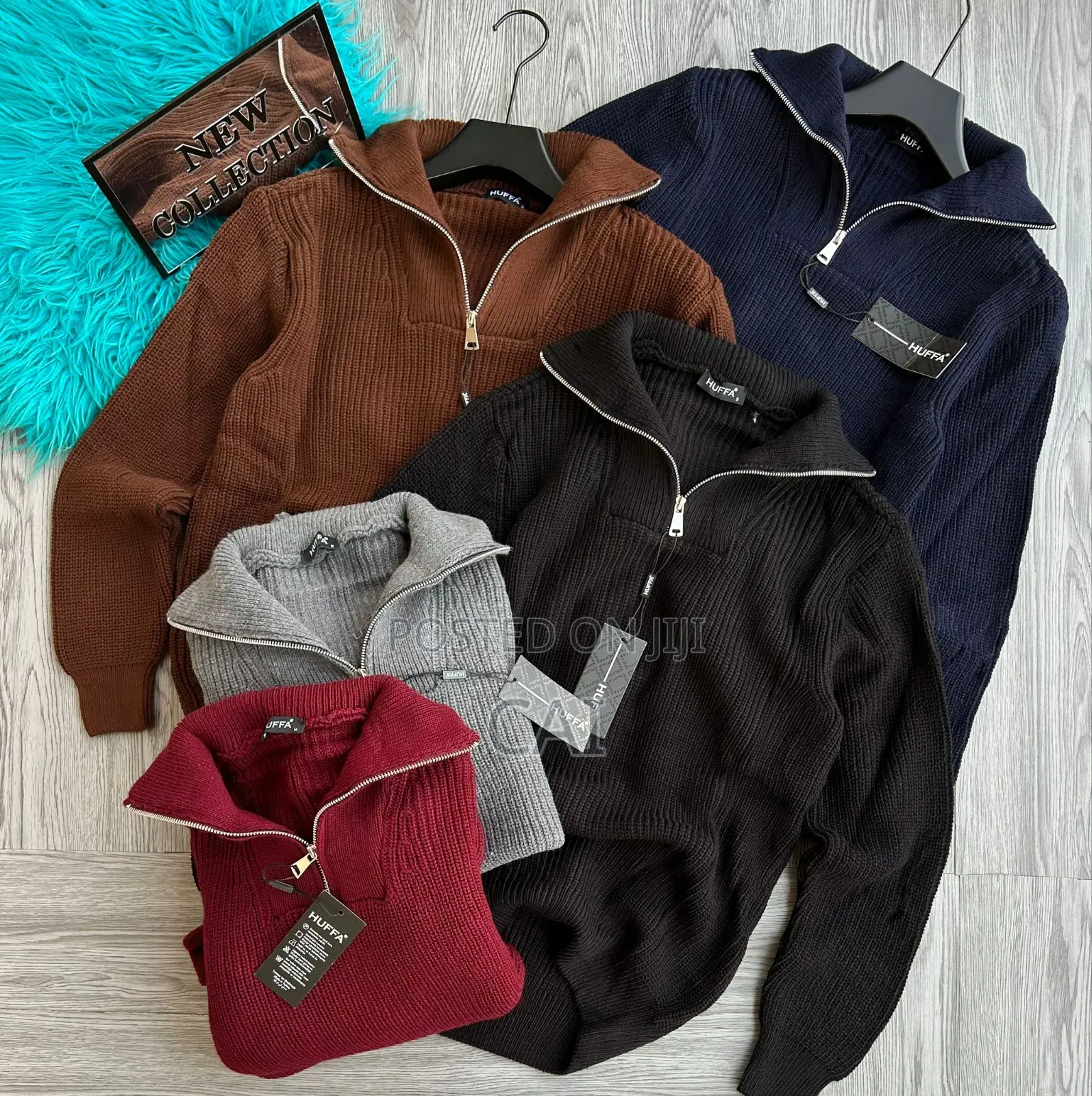 Premium Quality Woolen Half/Quarter-Zip Sweaters