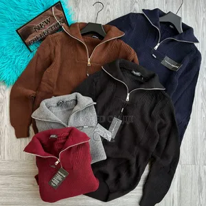 Premium Quality Woolen Half/Quarter-Zip Sweaters