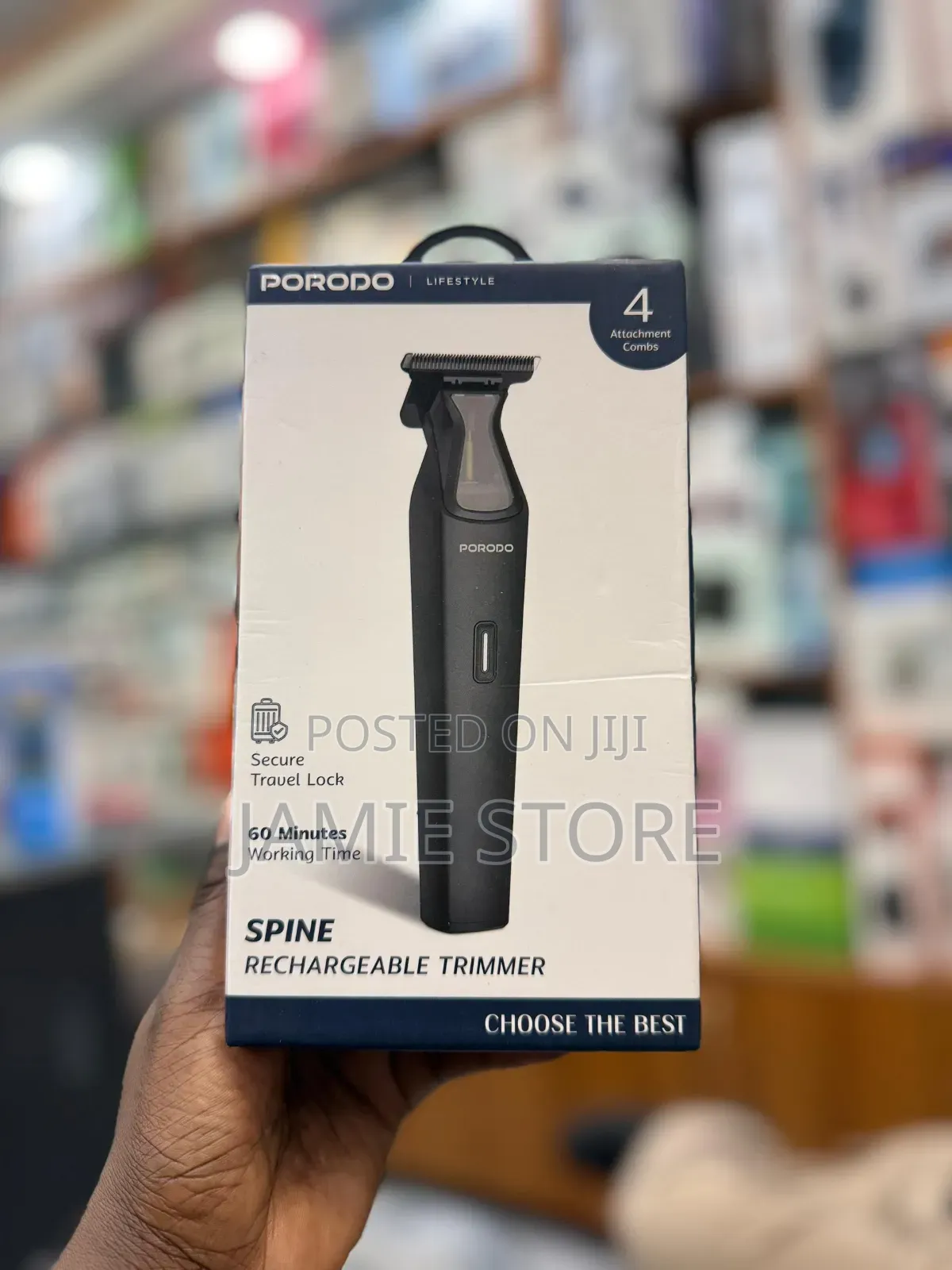 Porodo Lifestyle Spine Rechargeable Trimmer