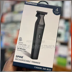 Porodo Spin Rechargeable Hair Treemer. Hair Cutter