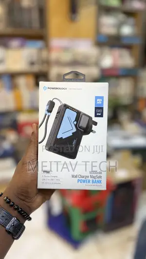 Powerology 10000mah Wall Charger Magsafe Power Bank 35w