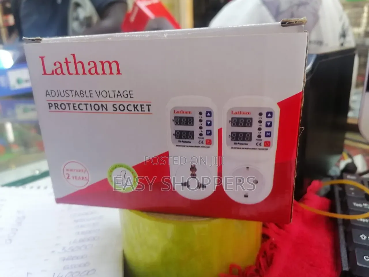 Latham Adjustable Voltage Protection Socket for Appliances Protection