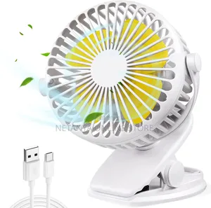 New Portable Table and Clip Rechargeable Fan