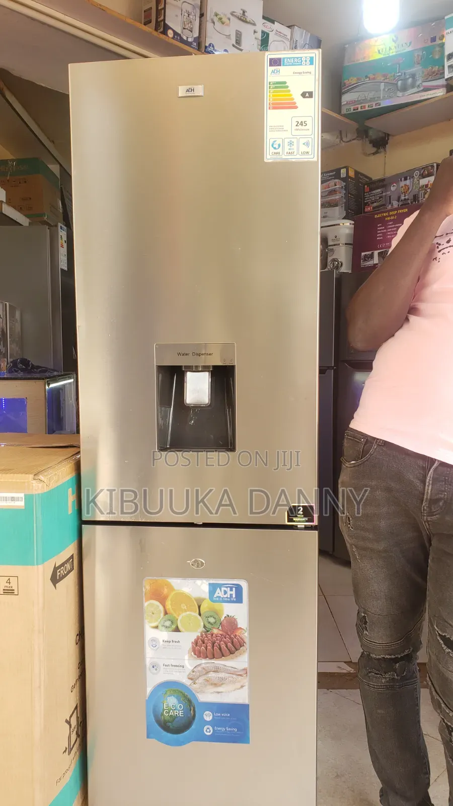 Adh Fridge 341litres Defrost.