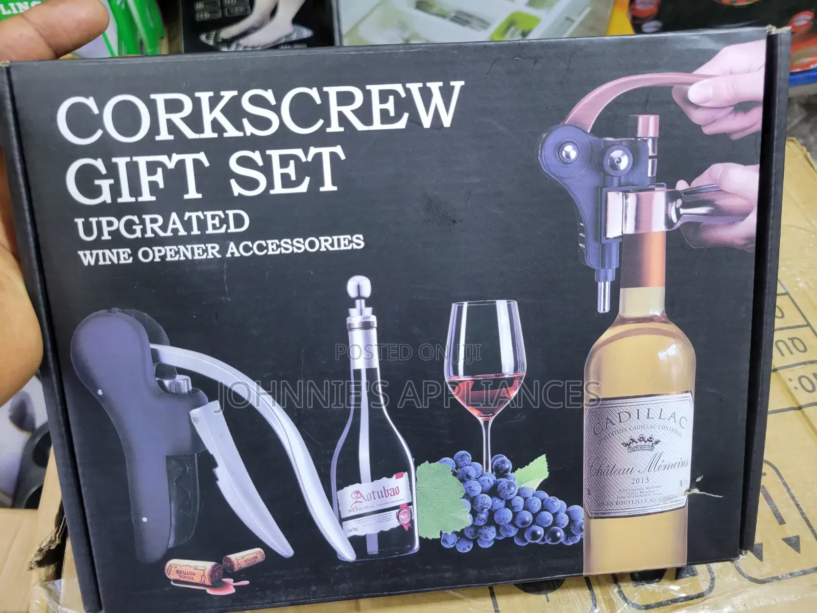 Elegant Wine Gift Set – Complete Corkscrew Wine Preservation Set